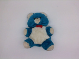 Soft toy blue bear
