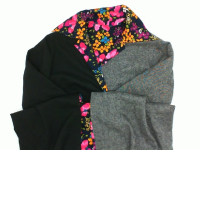 Multi-colored women's coat