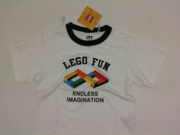 UNIQLO kids white T-shirt with LEGO logo