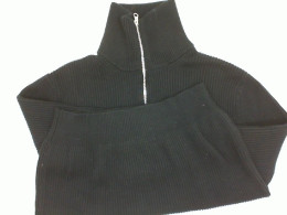 Dark blue zip-up sweater Dark blue zip-up sweater