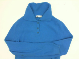 ZARA blue sweater with collar