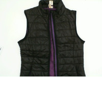 Black and purple vest Black and purple vest