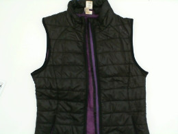 Black and purple vest