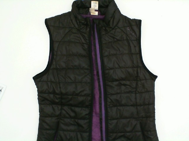 Black and purple vest Black and purple vest