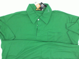 Big size green polo