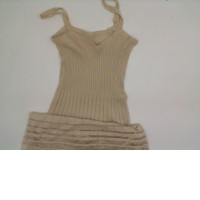 Beige dress size M
