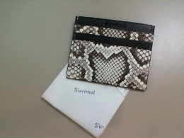 Snake skin wallet for plastic cards and business cards Thailand Snake skin wallet for plastic cards and business cards Thailand
