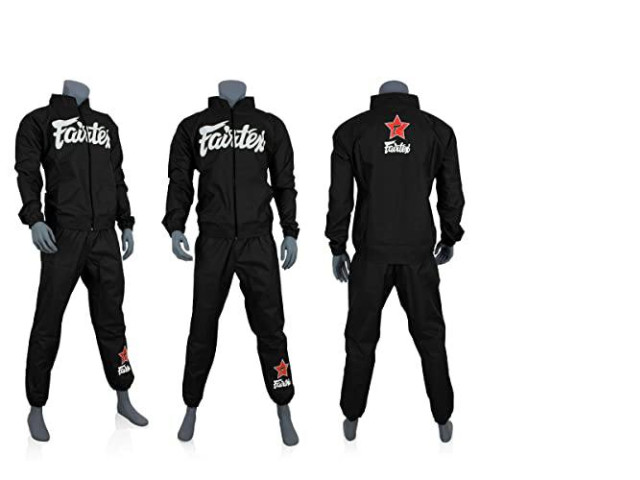 Fairtex Sauna Suit Black Fairtex Sauna Suit Black