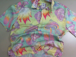 Women's silk shirt, bright colored Women's silk shirt, bright colored