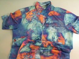 men's colored shirt, fine mesh