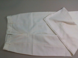 Women's trousers white classic style