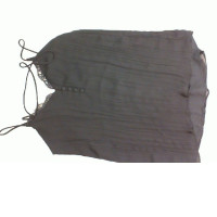 Women's black chef top with straps Women's black chef top with straps