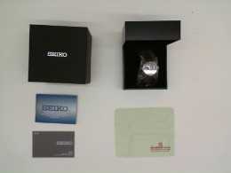 SEIKO X Automatic 20BAR watch complete with box, case, cleaning cloth and instruction manual