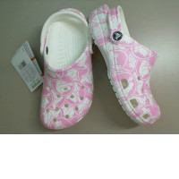 Women's rubber shoes pink Crocs
