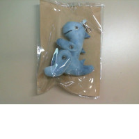 Handmade dinosaur toy