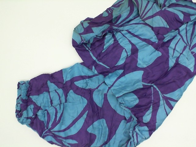 Colored wide leg pants: purple and blue color Colored wide leg pants: purple and blue color