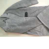 Women's warm coat gray long wool