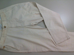 Men's beige classic trousers