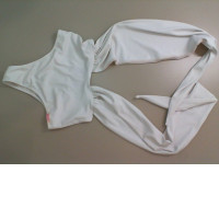 Women's white swimsuit