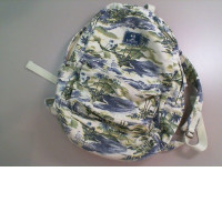 Bright fabric backpack Bright fabric backpack