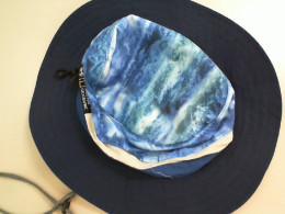 Panama hat for men blue