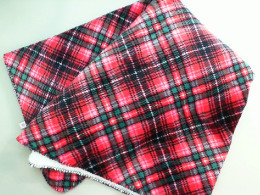 Red checkered bedspread Red checkered bedspread