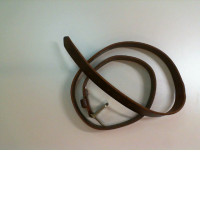 Belt men's brown leatherette