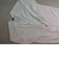 Knitted women's sweater, white