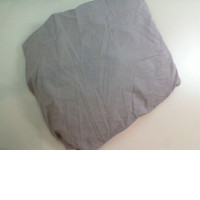 Gray fitted sheet