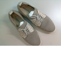 Men's fabric lace-up shoes, beige