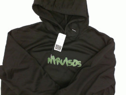Black hoodie with NIRUISOS print size 3XL