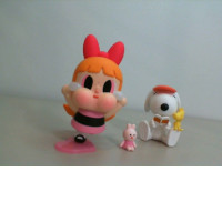 Set of 3 collectible figures