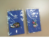 Set of 2 Adidas badges