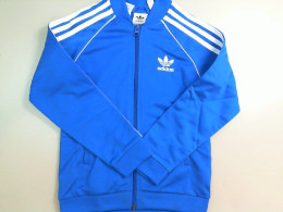 Sports jacket for a child, blue ADIDAS