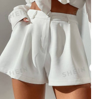 White women's shorts SHEIN PETITE size XS