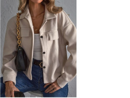 SHEIN Essnce beige shirt