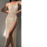 Beige SHEIN beach dress