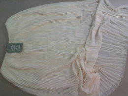 White chevon skirt with elastic H&M