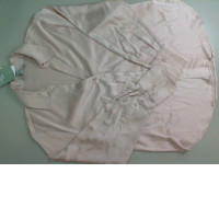 Women's silk button-down shirt, pink H&M Women's silk button-down shirt, pink H&M