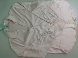 Women's silk button-down shirt, pink H&M Women's silk button-down shirt, pink H&M