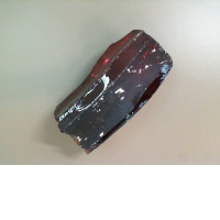 Dark red glass for decorating stained glass