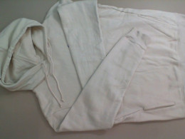 Men's hooded sweatshirt white