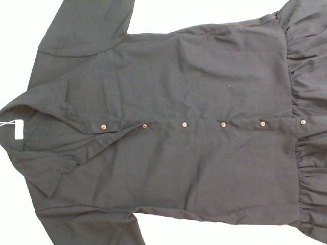 Women's short dress black with buttons Women's short dress black with buttons