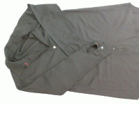 Women's shirt, black, with buttons