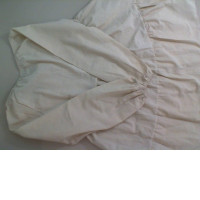 Linen dress, puffy with long sleeves