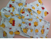 Set of pajamas, shorts + shirt