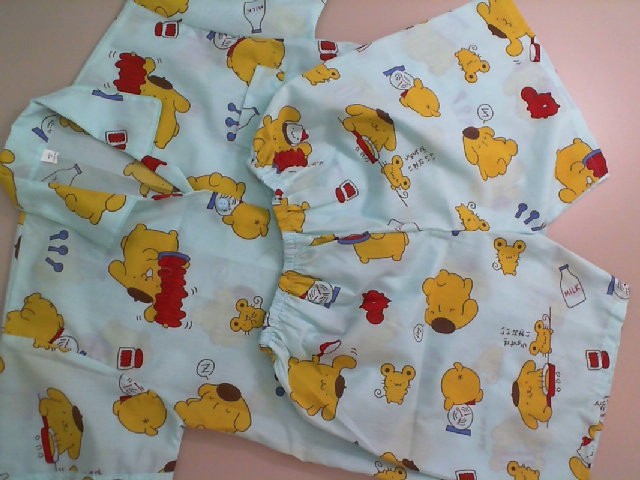 Set of pajamas, shorts + shirt Set of pajamas, shorts + shirt