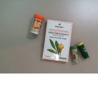 Set of 4 medicinal for sore throat, for resorption