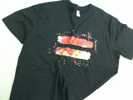 Men's black T-shirt