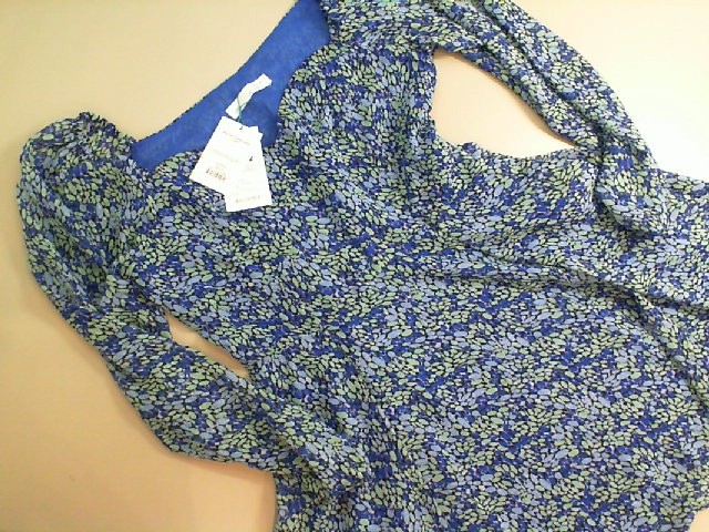 Blue chiffon dress Blue chiffon dress